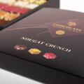 Nougat Crunch Cube – květinový vzor (150 g)