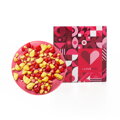 ChocoWheel Valentín - ruby čokoláda so sušeným ananásom a jahodami (20g) (balenie 10ks)