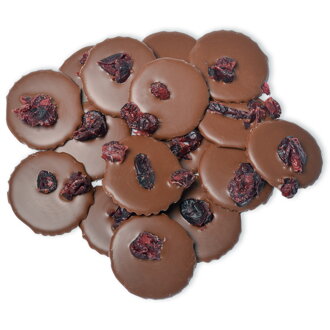 ChocoChips - Mléčná čokoláda s brusinkami (800g)