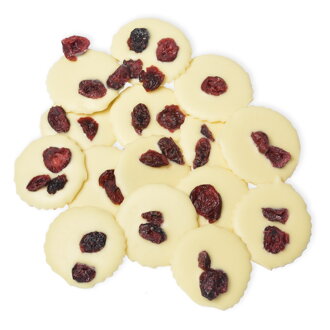 ChocoChips - Bílá čokoláda s brusinkami (800g)