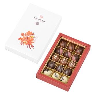 Bonboniéra DAMON 15 s květinou (120g)
