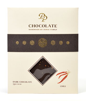 Tabulková čokoláda Basic hořká s čili (70g)