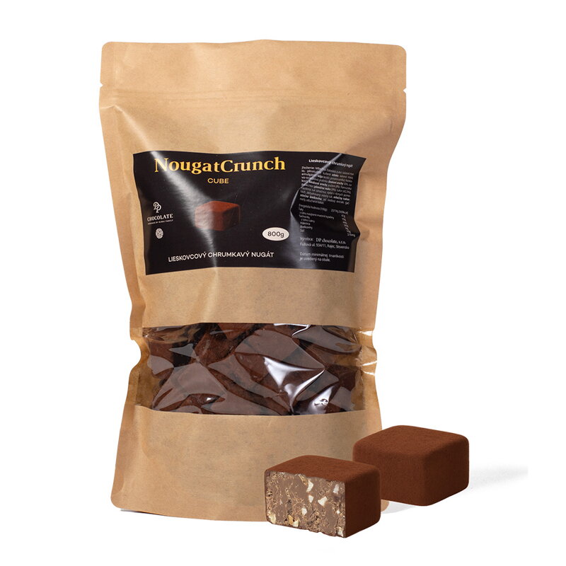 Nougat Crunch Cube - Lieskovcový (800g)