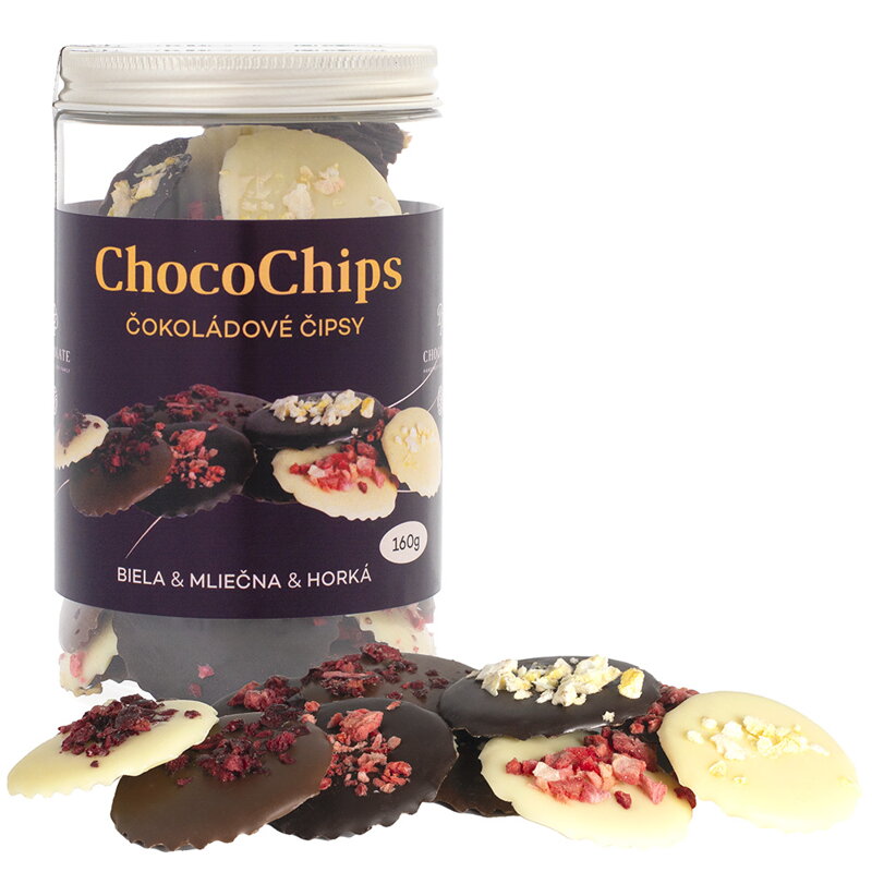 ChocoChips - směs různých přísad (220g) ChocoChips - směs různých přísad (220g)
