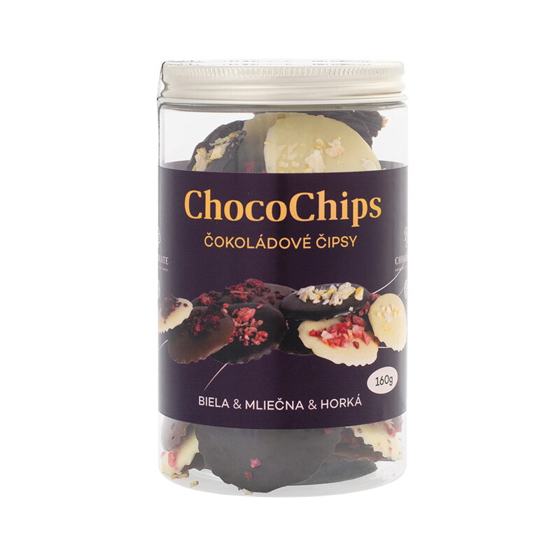 ChocoChips - směs různých přísad (220g) ChocoChips - směs různých přísad (220g)
