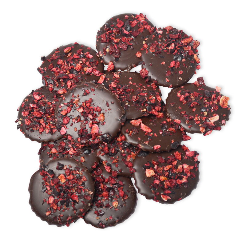 ChocoChips - Hořká čokoláda s černým rybízem (800g)