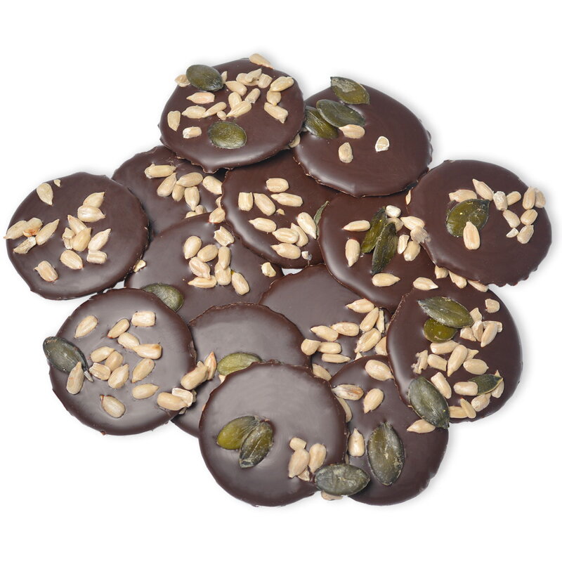 ChocoChips - Hořká čokoláda se slunečnicí a dýní (800g)