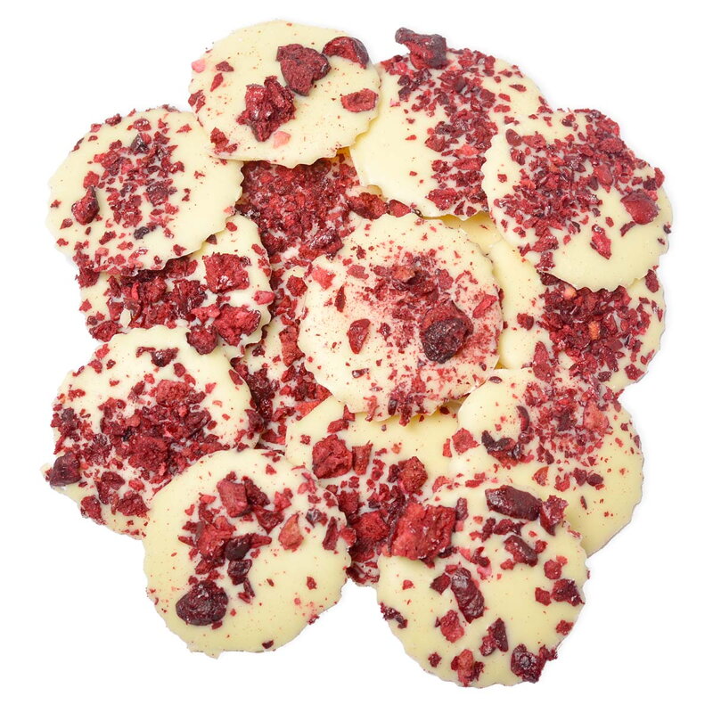 ChocoChips - Bílá čokoláda s višněmi (800g) ChocoChips - Bílá čokoláda s višněmi (800g)