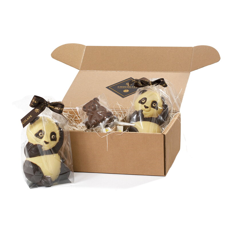Darčekový box 2 x PANDA + Lízanky (360g) Darčekový box 2 x PANDA + Lízanky (360g)