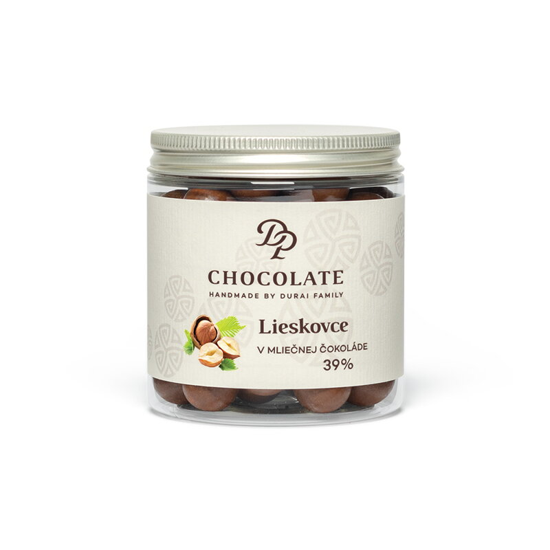 Dražé - Lieskové orechy v mliečnej čokoláde (150g) (balenie 5ks) Dražé - Lieskové orechy v mliečnej čokoláde (150g) (balenie 5ks)