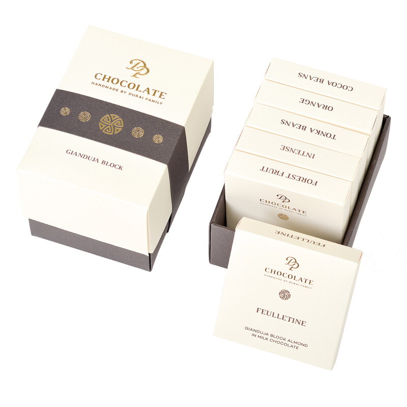 Gianduja Block Set (6x30g) Gianduja Block Set (6x30g)