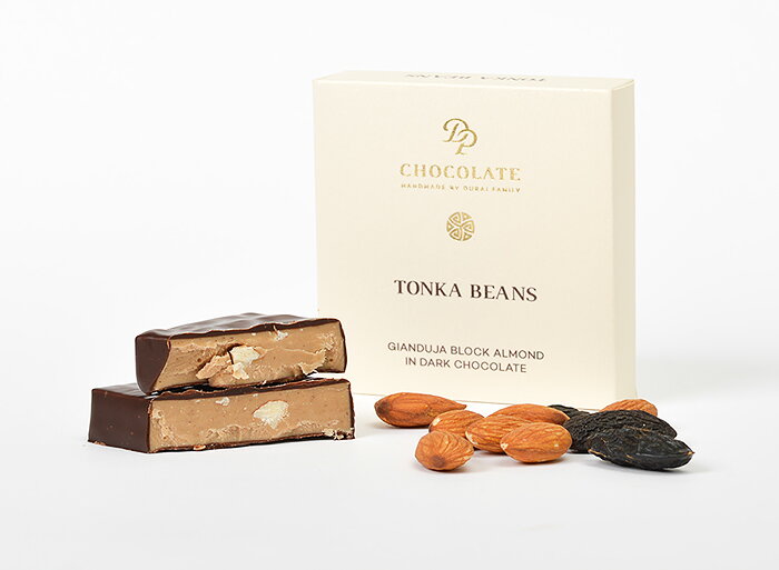 Gianduja Block Hazelnut Tonka Beans (30g) Gianduja Block Hazelnut Tonka Beans (30g)