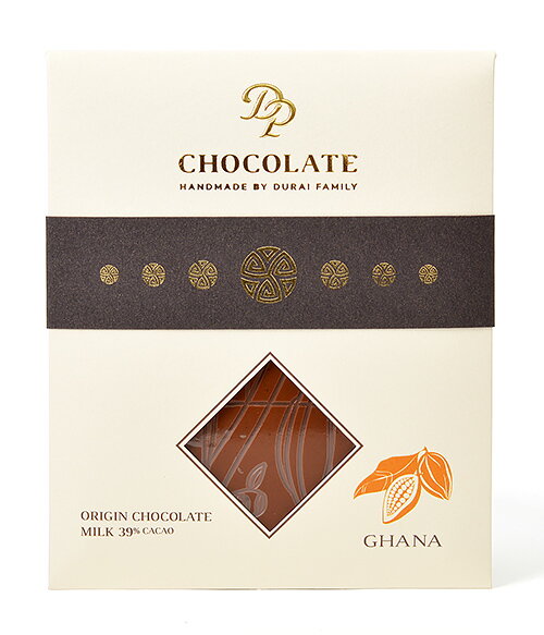 Tabulková čokoláda Basic Origin mléčná Ghana 39% (70g)