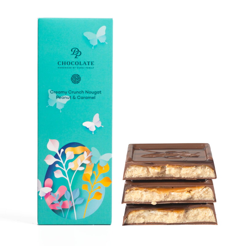 Velikonoční Creamy Crunch – Arašíd & Karamel 100 g