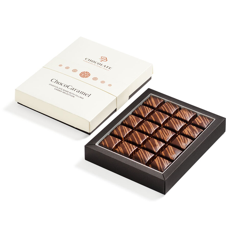 Čokoládově - karamelové tyčinky Káva (4x35g)