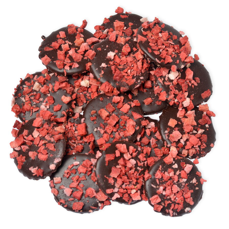 ChocoChips - Hořká čokoláda s jahodami (800g)