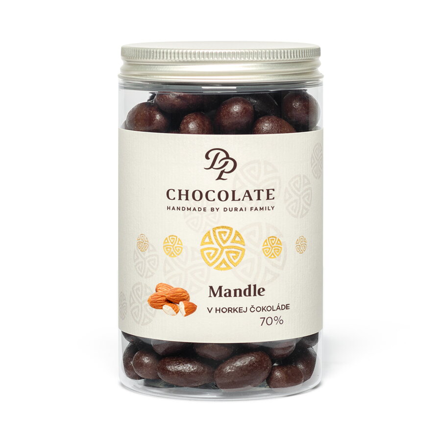 Dražé - Mandle v horkej čokoláde (280g) (balenie 5ks)