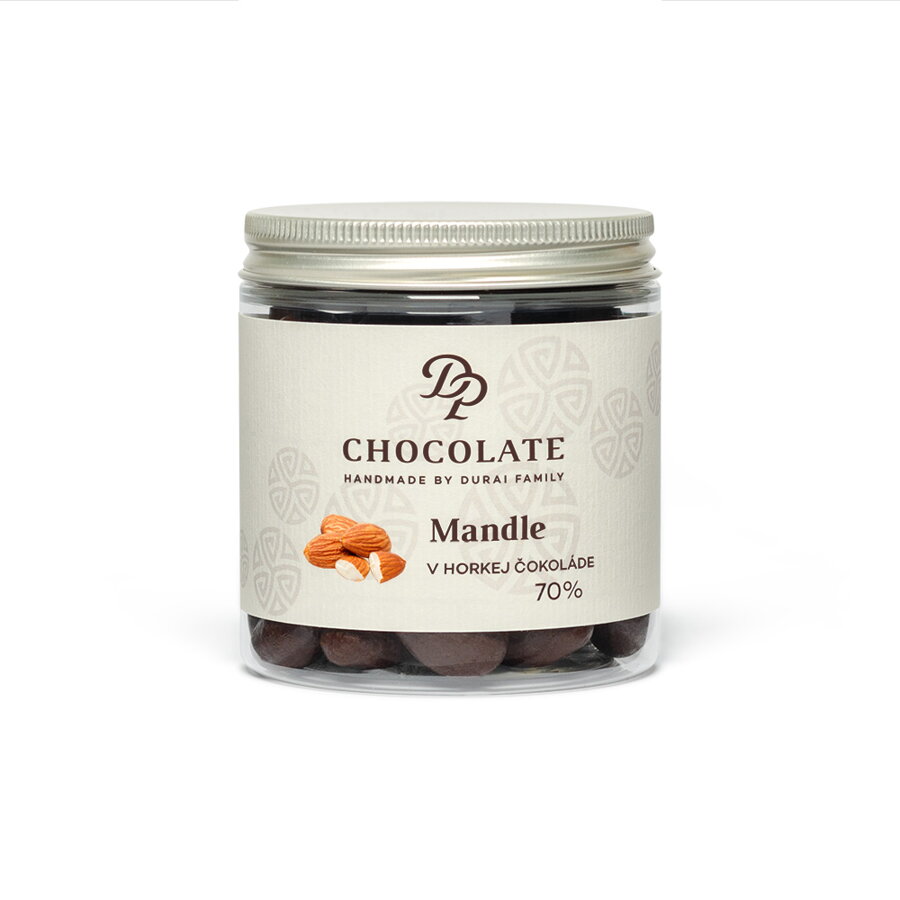 Dražé - Mandle v horkej čokoláde (170g) (balenie 5ks)