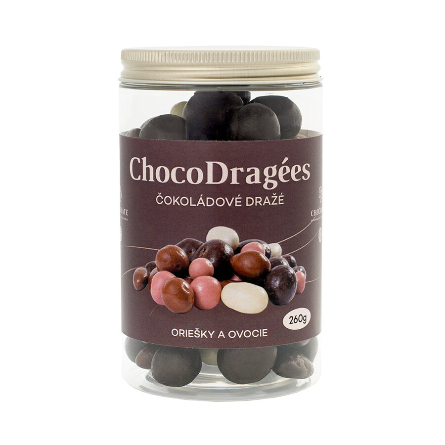 Dražé MIX v mliečnej a horkej čokoláde (260g)