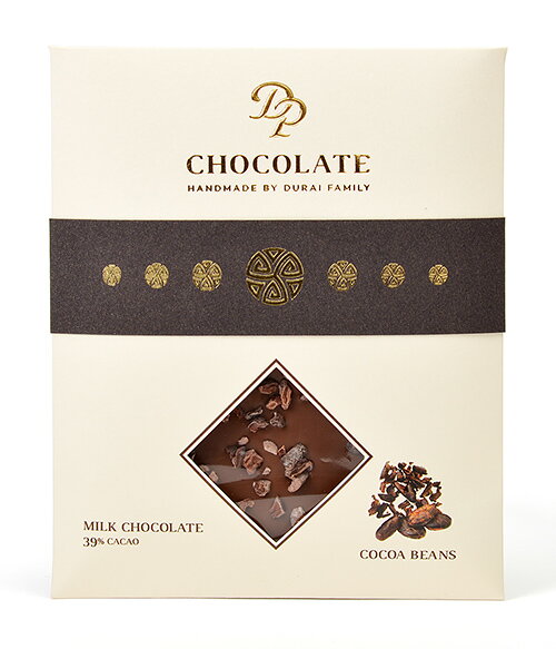 Tabuľková čokoláda Basic mliečna s kakaovým bôbom (70g) (balenie 5ks)