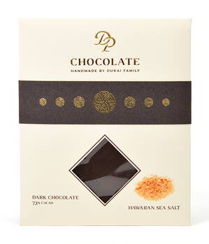 Tabulková čokoláda Basic hořká s mořskou solí (70g)